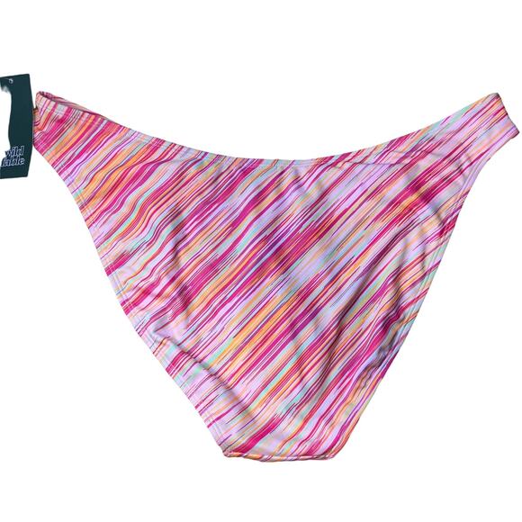 Wild Fable Women's Pink Space Dye Cheeky Bikini Bottom - Size XL - NWT - Picture 7 of 8